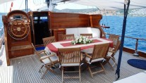 Gulet ATALANTE Aftdeck
